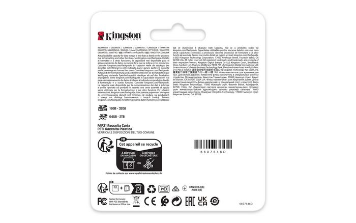 Kingston Canvas React Plus 128GB SDXC UHS-II V60 Kingston Canvas React Plus 128GB SDXC UHS-II V60