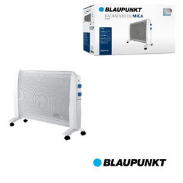 BLAUPUNKT MICA-TECH Radiador de Mica 2 Potencias 2000W con Termostato Regulable