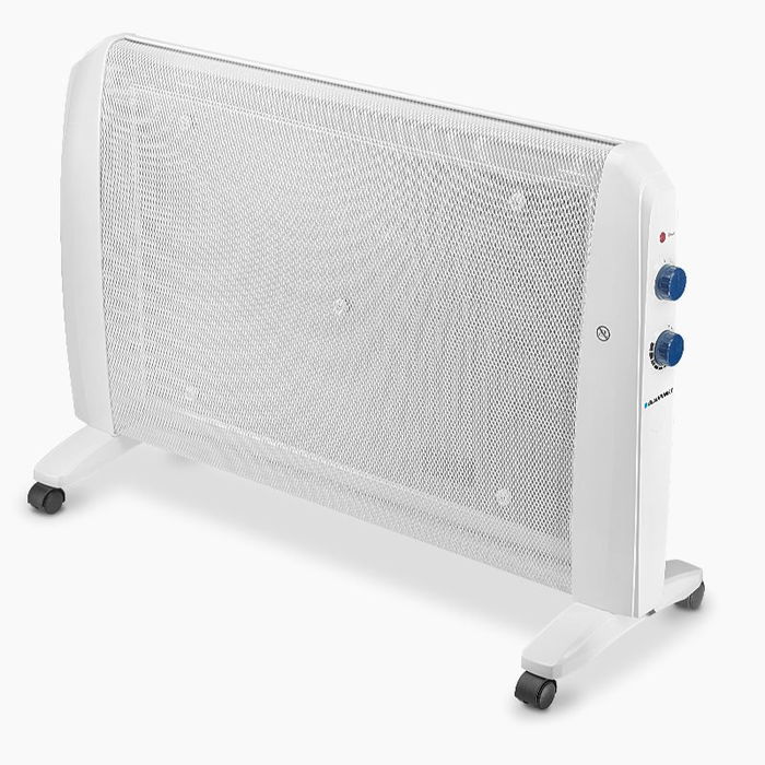 BLAUPUNKT MICA-TECH Radiador de Mica 2 Potencias 2000W con Termostato Regulable