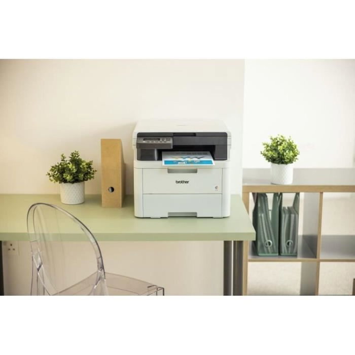 Brother DCP-L3520CDWE Impresora Multifunción LED Color Blanca