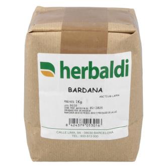 HERBALDI Raíz de Bardana Triturada 1kg HERBALDI Raíz de Bardana Triturada 1kg