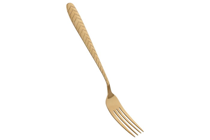 DKD Home Decor Cubertería Basicos Dorado 0.4 x 22.5 x 2 cm Set de 16 Piezas