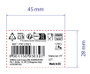 Inde Colador Acero Inoxidable con 2 Asas, 33.3 cm de Largo, Color Variado (12 Unidades)