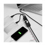 Axagon HUE-S2BL Hub USB-A con 4 puertos USB 3.0 y alimentación externa, 1,2 m