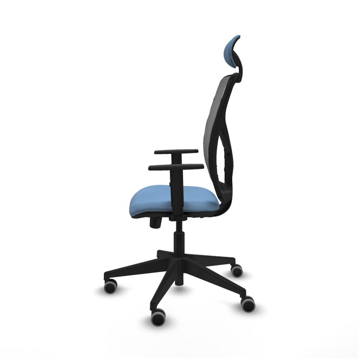 PIQUERAS Y CRESPO Silla de oficina Motilla Azul cielo/Gris PIQUERAS Y CRESPO Silla de oficina Motilla Azul cielo/Gris