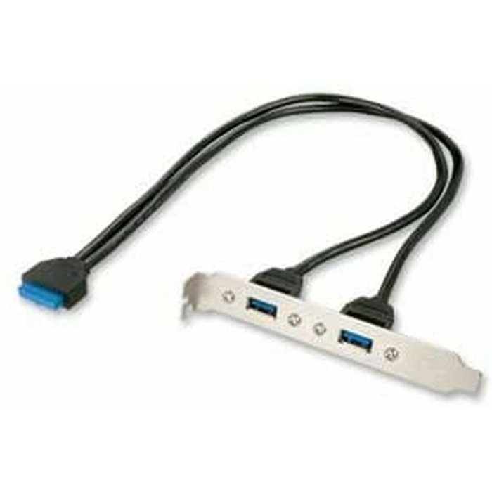 Lindy Adaptador de Placa Trasera de PC 2 Puertos USB 3.0 33096 Lindy Adaptador de Placa Trasera de PC 2 Puertos USB 3.0 33096