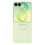 Samsung Silicone Magnetic Cover with Ring para Galaxy Z Flip8, Verde