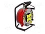 KEL Prolongador de alimentación H05RR-F 3G2,5mm2 40m Rojo