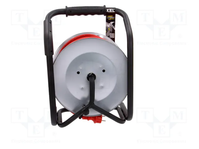 KEL Prolongador de alimentación H05RR-F 3G2,5mm2 40m Rojo