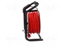 KEL Prolongador de alimentación H05RR-F 3G2,5mm2 40m Rojo