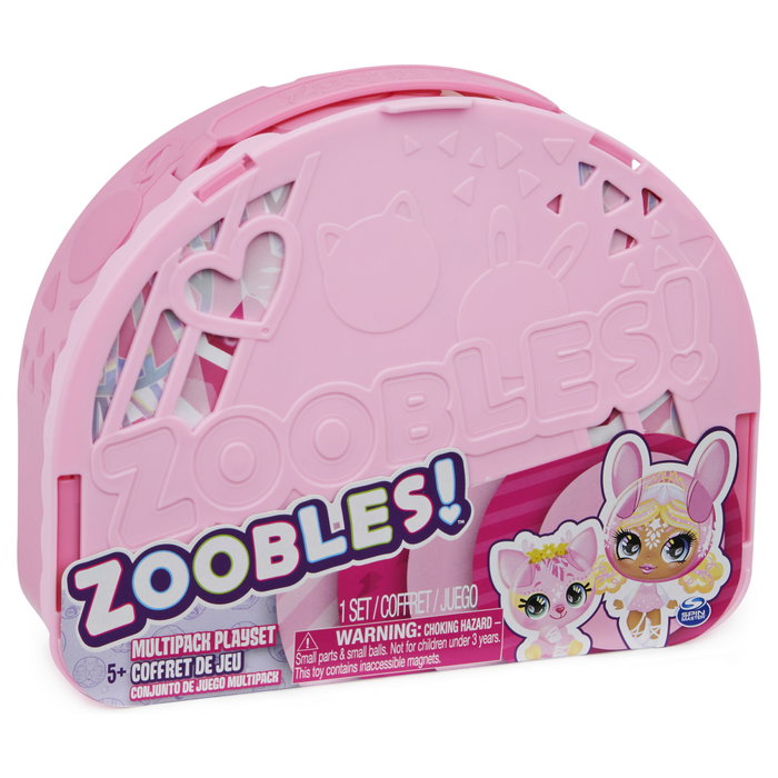 SPIN MASTER Zoobles Multipack con Estudio de Baile y 3 Figuras Exclusivas