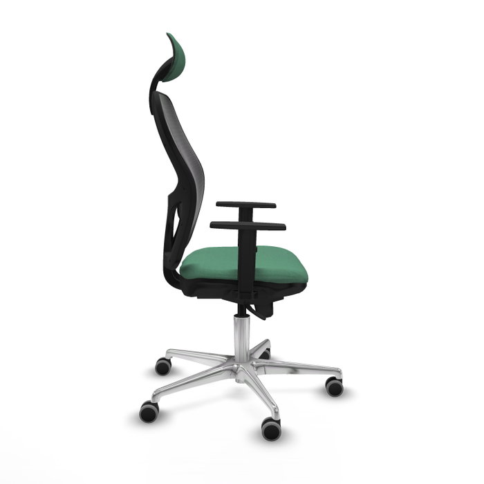 PIQUERAS Y CRESPO Silla de oficina Jorquera Verde esmeralda y Negro