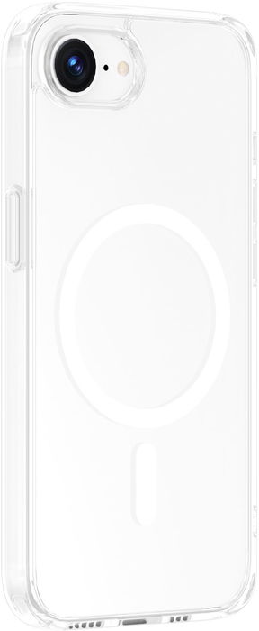 eSTUFF INFINITE OSLO Funda Magnética Híbrida para iPhone 16e - Transparente - 86% Plástico Reciclado
