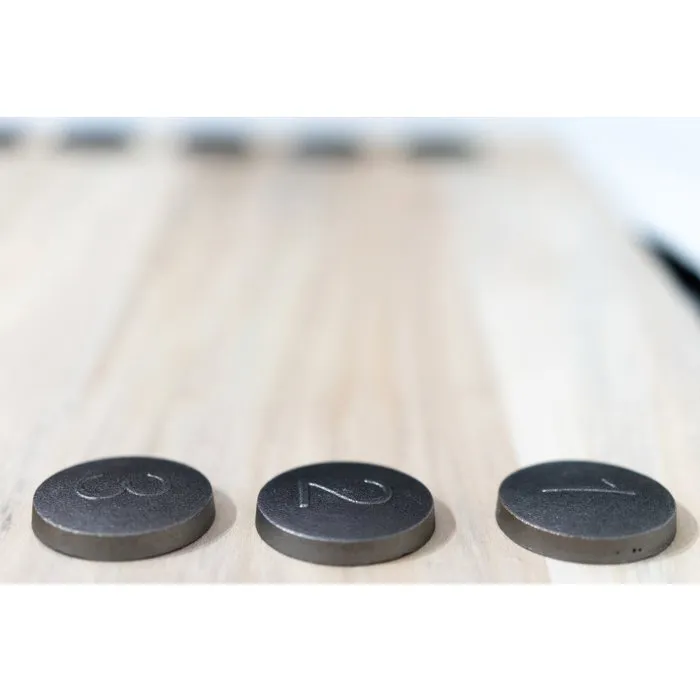 Mecabois Juego de Tejo Bretón Completo con 12 Platos de Lanzamiento y Tablero de Madera Hecho en Francia