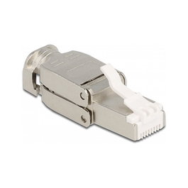 DeLOCK Conector RJ45 macho Cat.6A STP sin herramientas 86927