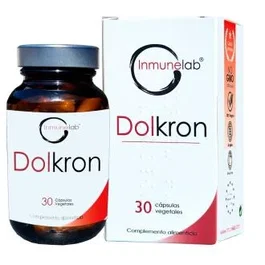 INMUNELAB Dolkron 30 Cápsulas | Complemento Alimenticio con Palmitoil Etanolamida, Boswellia y Luteolina para Articulaciones