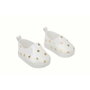 Muñecas Arias Set Zapatos Blanco Con Estrellitas Para Muñecos De 45 Cm