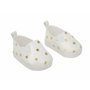 Muñecas Arias Set Zapatos Blanco Con Estrellitas Para Muñecos De 45 Cm