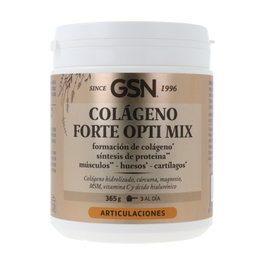 GSN Colágeno Opti Mix 6 Naranja 365g Proteína con Cúrcuma y Magnesio