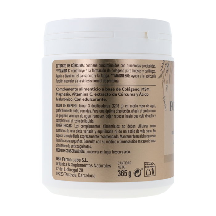 GSN Colágeno Forte Opti Mix Naranja 365g GSN Colágeno Forte Opti Mix Naranja 365g