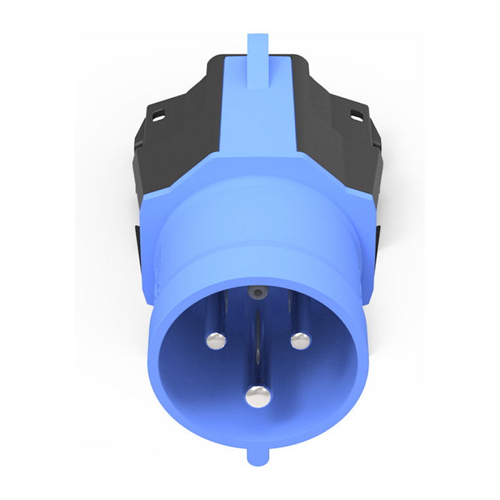 NRGkick Adaptador enchufe 32A 3 Pol 20001002 Negro Azul Indicador LED NRGkick Adaptador enchufe 32A 3 Pol 20001002 Negro Azul Indicador LED