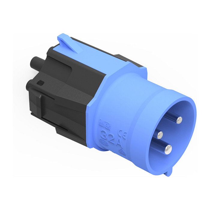 NRGkick Adaptador enchufe 32A 3 Pol 20001002 Negro Azul Indicador LED NRGkick Adaptador enchufe 32A 3 Pol 20001002 Negro Azul Indicador LED