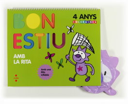 CRUILLA Bon estiu amb la Rita. 4 anys. Coloraines