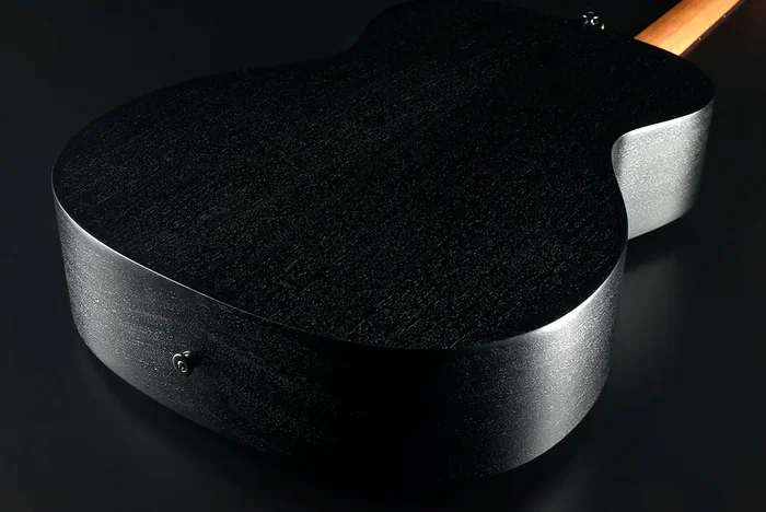LAG Guitarra Acústica Auditorium Tramontane 70 - Negro Satinado - Tapa de Abeto Engelmann Macizo, Fondo y Aros de Caoba LAG Guitarra Acústica Auditorium Tramontane 70 - Negro Satinado - Tapa de Abeto Engelmann Macizo, Fondo y Aros de Caoba
