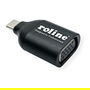 ROLINE 12.03.3228 Adaptador USB-C a VGA Macho, Soporta 1920x1080@60Hz