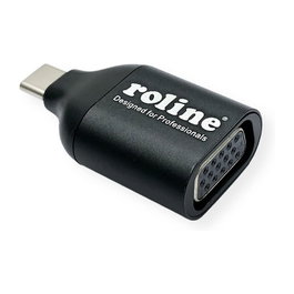 ROLINE Adaptador de Pantalla USB Tipo C a VGA 12.03.3228
