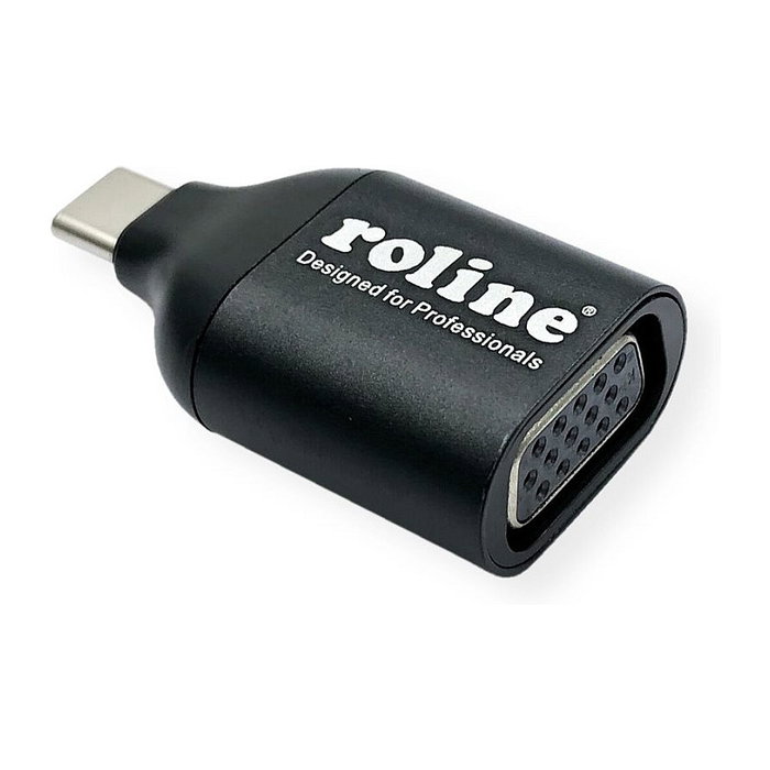 ROLINE Adaptador de Pantalla USB Tipo C a VGA 12.03.3228 ROLINE Adaptador de Pantalla USB Tipo C a VGA 12.03.3228