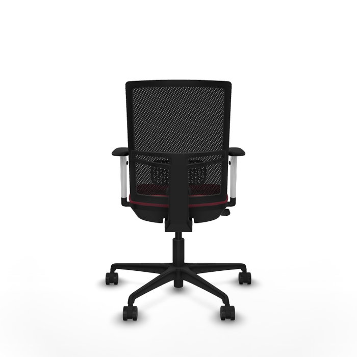 PIQUERAS Y CRESPO Silla de oficina Yunquera con mecanismo Sincro/Traslack, Granate y Negro PIQUERAS Y CRESPO Silla de oficina Yunquera con mecanismo Sincro/Traslack, Granate y Negro