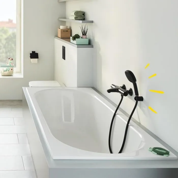 Grohe Mezclador Termostático Baño/Ducha Precision Trend 1022162432 Negro Mate Montaje Visto Ahorro de Agua Grohe Mezclador Termostático Baño/Ducha Precision Trend 1022162432 Negro Mate Montaje Visto Ahorro de Agua
