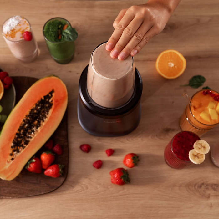 Cecotec Nutriblender Fusion Batidora de Smoothies con 2 vasos portátiles Cecotec Nutriblender Fusion Batidora de Smoothies con 2 vasos portátiles