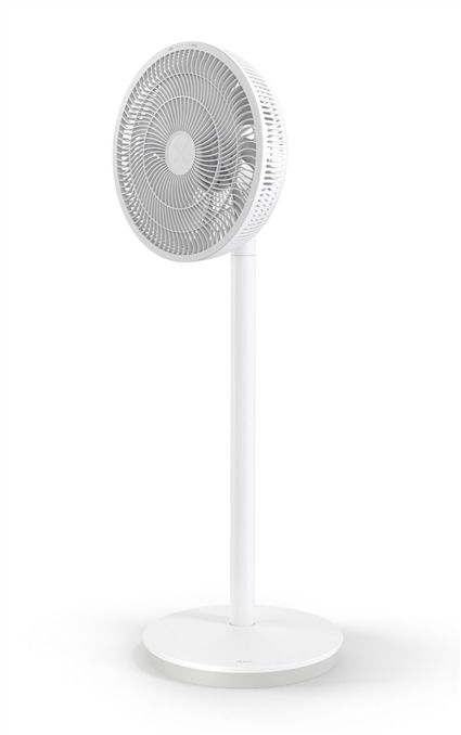 Duux DXCF60 Ventilador de Pie Silencioso Essence Blanco 7 Velocidades 15m Oscilación 90º Horizontal 50º Vertical Temporizador Modo Noche