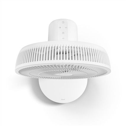 Duux DXCF60 Ventilador de Pie Silencioso Essence Blanco 7 Velocidades 15m Oscilación 90º Horizontal 50º Vertical Temporizador Modo Noche