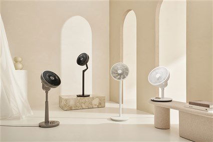 Duux DXCF60 Ventilador de Pie Silencioso Essence Blanco 7 Velocidades 15m Oscilación 90º Horizontal 50º Vertical Temporizador Modo Noche