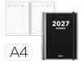 Liderpapel Agenda de oficina 2027 A4 semana vista bilingüe
