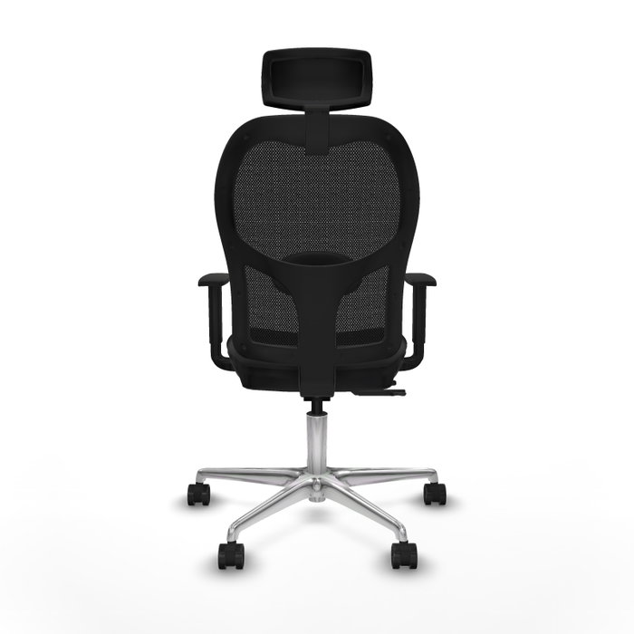 PIQUERAS Y CRESPO Silla de oficina Jorquera Sincro/Traslack Gris oscuro y Negro