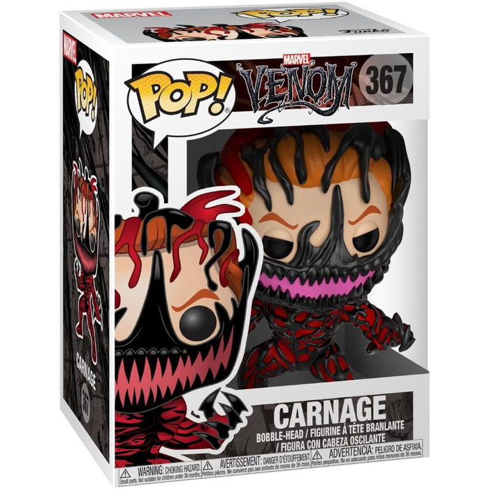 FUNKO Figura POP Marvel Venom Carnage Cletus Kasady