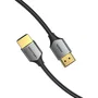 Vention ALEHG Cable HDMI 2.0 4K 18Gbps 3840x2160p 60Hz 1.5m Macho-Macho Gris