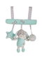 Creaciones Llopis Colgador Peluche Perro Verde 25 Cm
