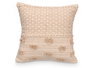 Giftdecor Cojin Borlas Beige 45x45 cm Algodon Poliester (Set de 6)