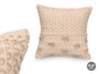 Giftdecor Cojin Borlas Beige 45x45 cm Algodon Poliester (Set de 6)