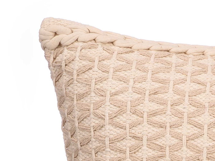 Giftdecor Cojin Borlas Beige 45x45 cm Algodon Poliester (Set de 6) Giftdecor Cojin Borlas Beige 45x45 cm Algodon Poliester (Set de 6)