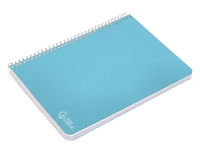 Liderpapel Cuaderno espiral Witty A4 tapa dura 80h 90gr cuadro 6mm con margen colores surtidos Liderpapel Cuaderno espiral Witty A4 tapa dura 80h 90gr cuadro 6mm con margen colores surtidos