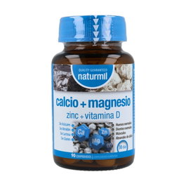 Naturmil Calcio con Magnesio, Zinc y Vitamina D3 90 Comprimidos