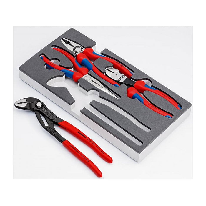 Knipex Juego de Alicates 00 20 01 V15 - 335 mm, 33 mm, 165 mm Knipex Juego de Alicates 00 20 01 V15 - 335 mm, 33 mm, 165 mm