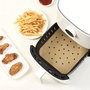 Inde Set de 40 Papeles para Airfryer Perforados Cuadrados 23 cm (24 Unidades)