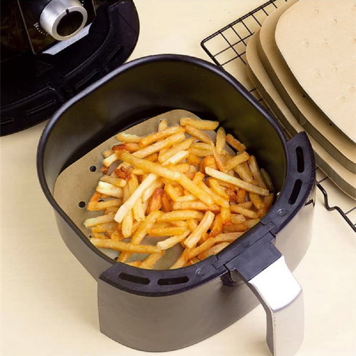 Inde Set de 40 Papeles para Airfryer Perforados Cuadrados 23 cm (24 Unidades) Inde Set de 40 Papeles para Airfryer Perforados Cuadrados 23 cm (24 Unidades)